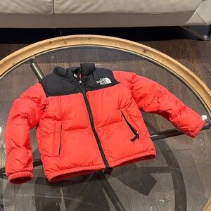 The North Face Red and Black Insulated Jacket